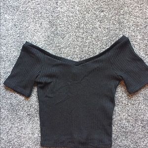 Urban Outfitters black crop top
